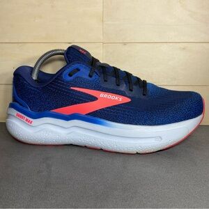 Brooks Ghost Max 2 Blue White Women's Size 10.5 Running Shoes B Sneakers